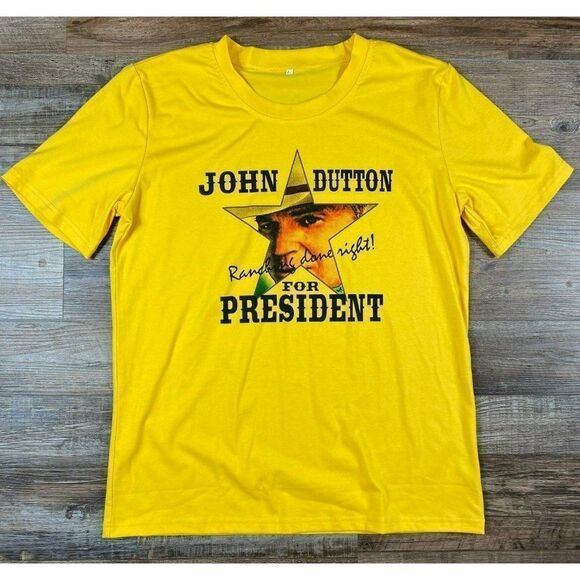 Yellow Stone "John Dutton for President" Shirt (L) - Picture 1 of 1